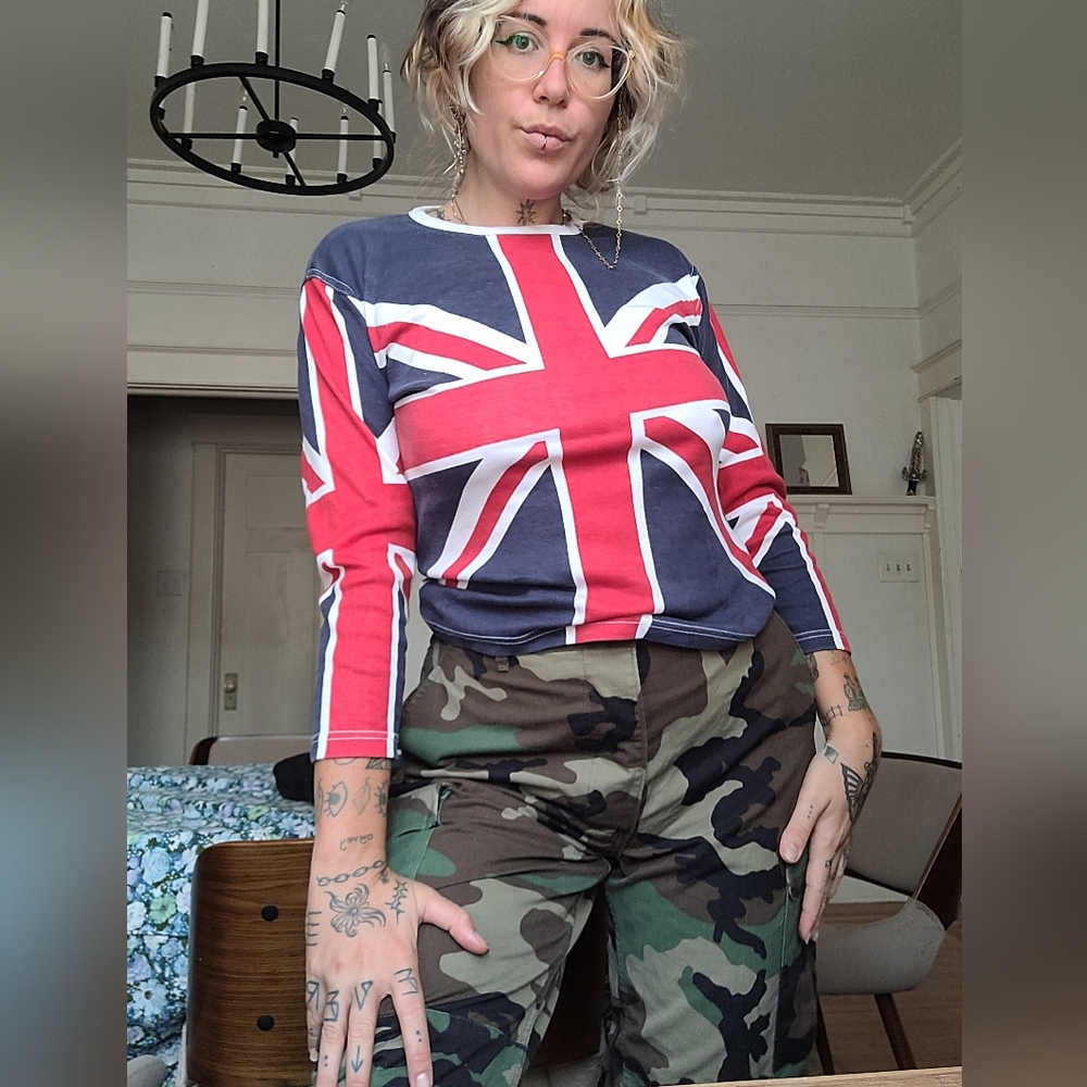 SOLD vintage y2k UK flag